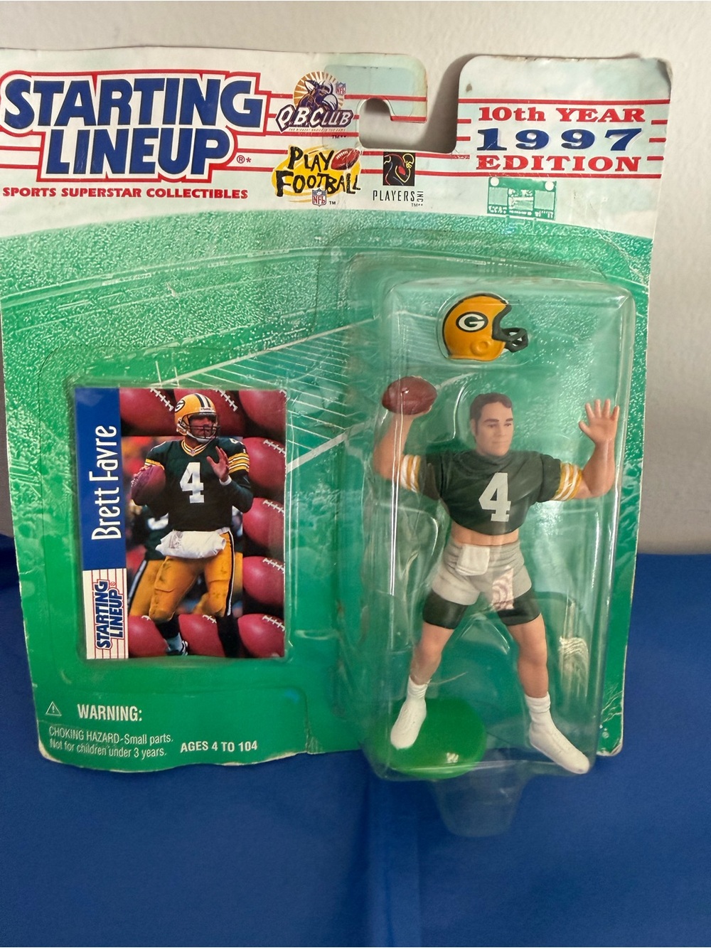 Starting Lineup Brett Favre Action Figure – Green